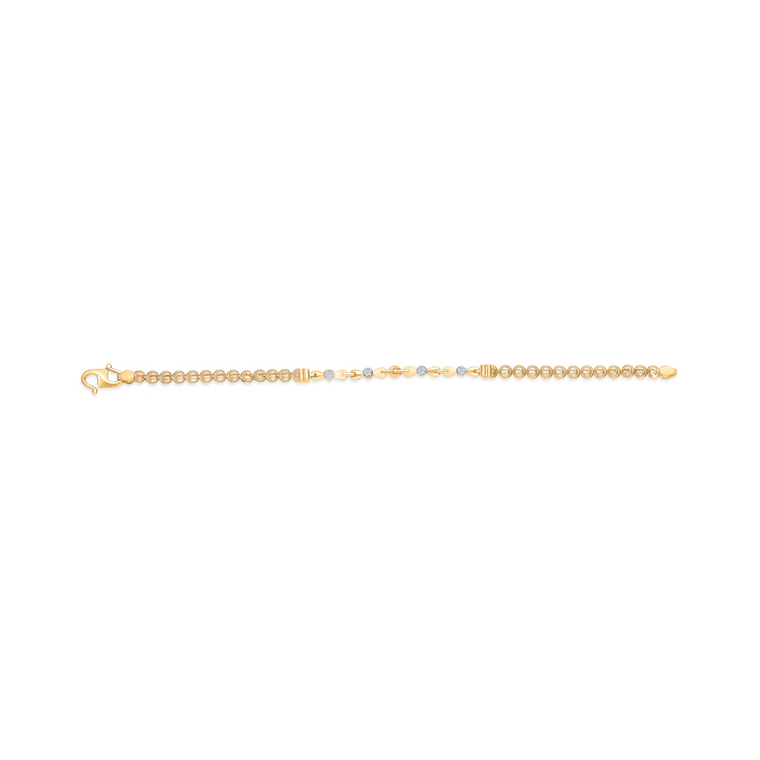 Mini Marvel Yellow Gold Kids Bracelet - Image 4
